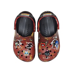 Sandália Unissex Crocs Shadow Print Classic Clog T Multi - Foto 4