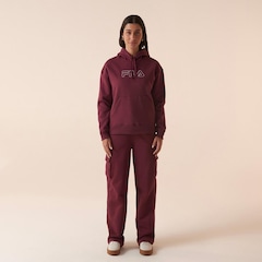 Calça Fila Comfort Cargo Letter Feminina - Foto 1