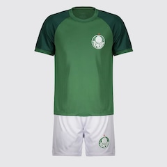 Kit do Palmeiras com Camisa + Calção Betel Line Infantil - Foto 1