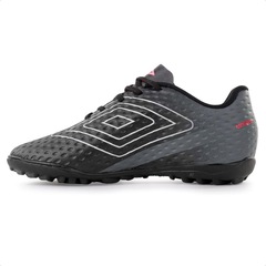 Kit Chuteira Society Infantil Umbro Warskin Jr + Caneleira - Foto 2