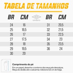 Kit Chuteira Society Infantil Umbro Cannon Jr + Caneleira - Foto 4