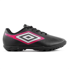 Kit Chuteira Society Infantil Umbro Cannon Jr + Caneleira - Foto 7