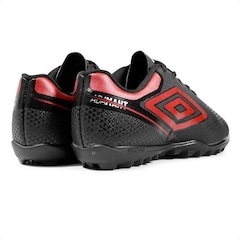 Kit Chuteira Society Infantil Umbro Adamant Top Speed Jr + Caneleira - Foto 5