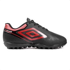 Kit Chuteira Society Infantil Umbro Adamant Top Speed Jr + Caneleira - Foto 7