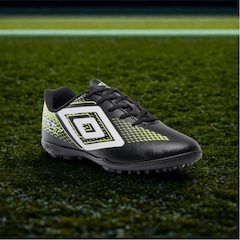 Kit Chuteira Society Adulto Umbro Fast Ii + Meião - Foto 8