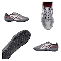 Kit Chuteira Society Adulto Umbro Fast Ii + Meião - Foto 7