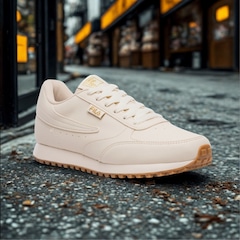 Kit Tênis Feminino Fila Renno Classic Sl + Meia - Foto 2