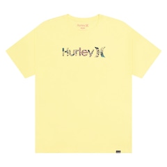Camiseta Hurley O&O Floral SM26 Masculina - Foto 1