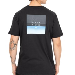 Camiseta Quiksilver Gradient Logo Wordblock Masculina - Foto 2