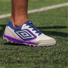 Chuteira Society Masculina Umbro Pro Challenge Uptake + 1 Par de Meião - Foto 5
