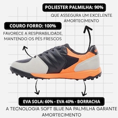 Chuteira Society Masculina Umbro Pro Challenge Uptake + 1 Par de Meião - Foto 2