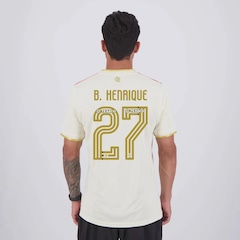 Camisa do Flamengo III 2025 27 B. Henrique adidas Masculina - Foto 1
