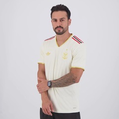 Camisa do Flamengo III 2025 21 Jorginho adidas Masculina - Foto 4