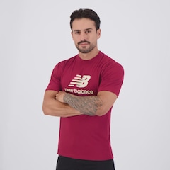 Camisa New Balance Essentials Masculina - Foto 3