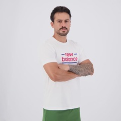 Camisa New Balance Linear Lines Masculina - Foto 2