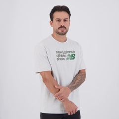 Camisa New Balance Athletics Relaxed Premium Chest Masculina - Foto 2