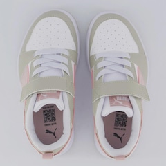 Tênis Infantil Puma Rebound V6 LO - Foto 4