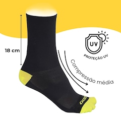 Meia Ciclismo Corrida Esportiva MTB Speed Cano Médio Oggi - Foto 3