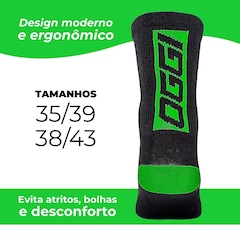 Meia Ciclismo Corrida Esportiva MTB Speed Cano Médio Oggi - Foto 2