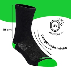 Meia Ciclismo Corrida Esportiva MTB Speed Cano Médio Oggi - Foto 3