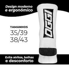Meia Ciclismo Corrida Esportiva MTB Speed Cano Médio Oggi - Foto 2