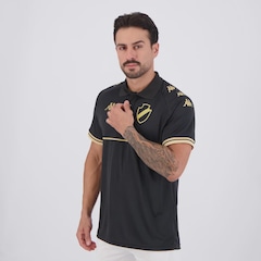 Camisa Polo Kappa Vasco Supporter Monochromatic Masculina - Foto 3