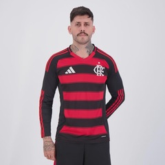 Camisa do Flamengo I 2025 ML 5 Erick adidas Masculina - Foto 2
