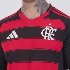 Camisa do Flamengo I 2025 ML 5 Erick adidas Masculina - Foto 5