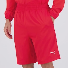 Shorts Puma ESS Woven 9 Vermelho Masculino - Foto 3