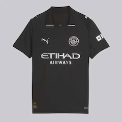 Camisa Manchester City II 2026 9 Haaland Puma Infantil - Foto 2
