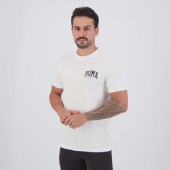 Camiseta Puma Squad Small Graphic Tee Masculina - Foto 3