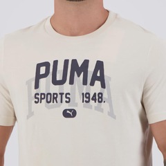 Camiseta Puma Graphics Varsity Masculina - Foto 5