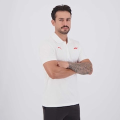 Camisa Polo Puma Essentials F1 Logo Masculina - Foto 2