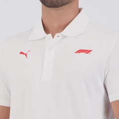 Camisa Polo Puma Essentials F1 Logo Masculina - Foto 5