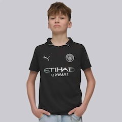Camisa Manchester City Away 2026 Puma 7 Marmoush Infantil - Foto 3