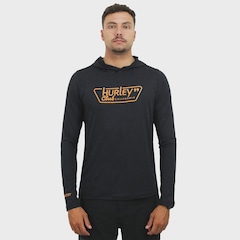 Camiseta ML Surf Hurley Tee Club com Capuz Masculina - Foto 2