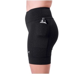 Bermuda Grit Bossa 3 Bolsos Authen 15cm Reflect Feminina - Foto 4