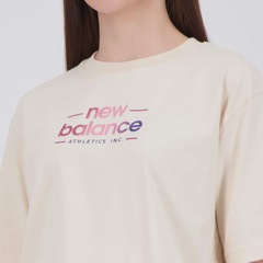 Camiseta Cropped New Balance Reimagined Feminino - Foto 5