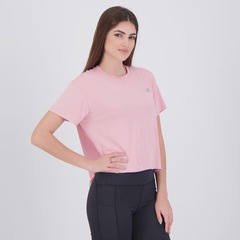 Camiseta Cropped New Balance Drapey Feminino - Foto 2
