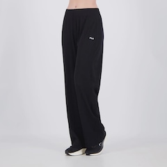 Calça Fila Wide Essentials Rib Feminina - Foto 1