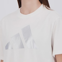 Camiseta adidas Grafica Holliday Feminina - Foto 5