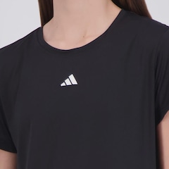 Camiseta adidas Own the Run Basic Preta Feminina - Foto 5