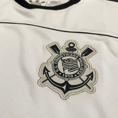 Camisa Do Corinthians Baby Look Recortes Lateral Coimbra - Feminino - Foto 4