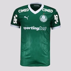 Camisa Do Palmeiras I Puma 25/26 Jogador C/Patrocínio - Foto 1
