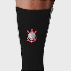Meia Cano Alto de Futebol Corinthians Pro Socks Ultragrip - Masculino - Foto 4
