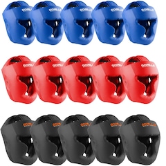 Kit com 15 Capacetes Muay Thai Boxe Adulto Gorilla - Foto 1