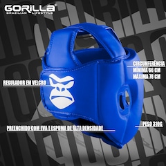 Kit com 15 Capacetes Muay Thai Boxe Adulto Gorilla - Foto 2