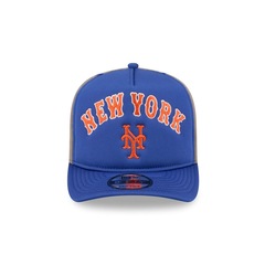Boné New Era 9Forty A-Frame Snapback New York Mets MLB Masculino - Foto 2