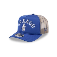 Boné New Era 9Forty A-Frame Snapback Chicago Cubs MLB Masculino - Foto 1