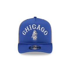 Boné New Era 9Forty A-Frame Snapback Chicago Cubs MLB Masculino - Foto 2